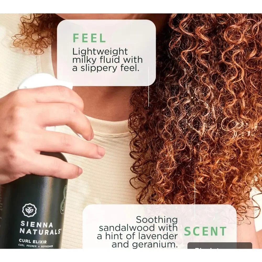 Sienna Naturals Curl Elixir Primer & Refresher 11 fl. oz.